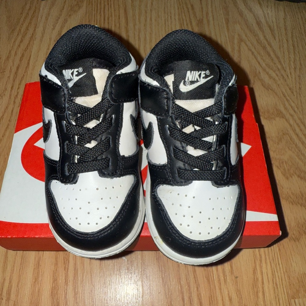 Nike Baby Black and White Sneakers